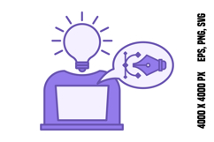 Purple Creator Icon Product Image 1