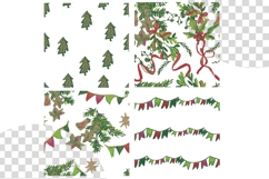 Wax Crayons Jingle Bells Seeamless Patterns Product Image 3