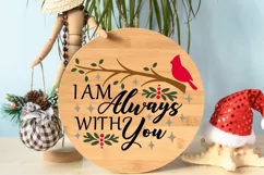 I Am Always With You Svg, Red Cardinal Memorial Svg. Product Image 4