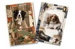 Cozy Dog Junk Journal Pages Product Image 2