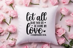 Let all that you do be done in love 1 corinthians 16:14 Product Image 2