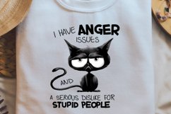 Funny Cat Quotes Sublimation Design, Funny Cat Quotes , PNG Product Image 2