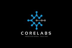 Corelabs C Letter Atom Logo Product Image 3