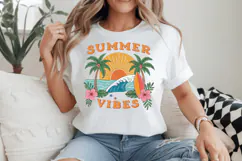 Summer vibes PNG, Beach PNG Sublimation Design Product Image 2