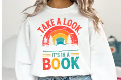 Take a look it's in a book svg | Svg Cut Files | Shirt Svg Product Image 1