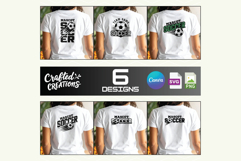 Soccer Team SVG PNG Bundle, Custom Mascot Canva Template Product Image 2