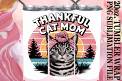 SERENE MOMENTS 20oz TUMBLER WRAP, Cat Lover Product Image 1