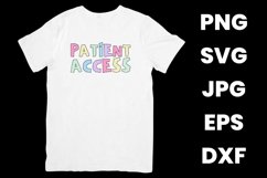 Funny Patient Access, Health Administration Medical SVG Product Image 2