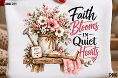 Held Together by Gentle Grace Shirt PNG, Colorful Christian Product Image 2