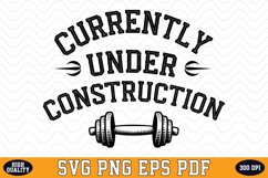 Currently Under Construction SVG | Quotes | SVG Cut files Product Image 1