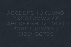 Ablaton Ultra Thin Geometric Sans Serif Font Product Image 2