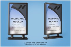 Billboard Advertising Display Stand Mockup PSD Product Image 2