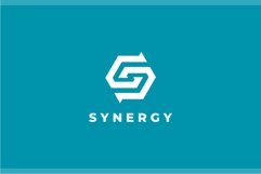 Synergy Letter S logo design vector template Product Image 2