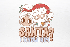 Retro Groovy Christmas SVG Product Image 2