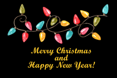 Retro Christmas garland illustrations. Product Image 2