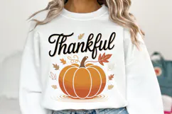 Thankful Svg | Thanksgiving Svg | Shirt Svg Product Image 1