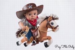 Little Cowboy Clipart Bundle Product Image 3