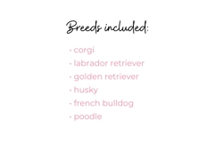 17 Dog Breeds in Party Hats Birthday Watercolor Clipart Product Image 2
