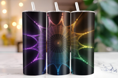 Halloween Spider Web Tumbler Wrap | Sublimation | Tumblers Product Image 1