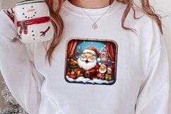 Christmas Farm Animals Clipart, Christmas PNG Product Image 2