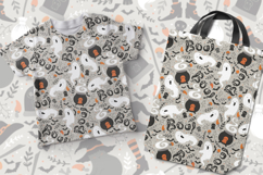 Halloween Seamless Digital Paper, Cute Pattern Design Product Image 2