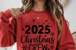 Christmas Crew 2025 SVG, Christmas Shirt, Family Christmas Product Image 2