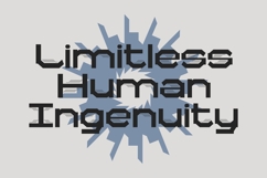 Elons - Industrial Techno Typeface Product Image 2