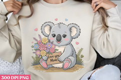 Cute Animals Mothers Day Clipart Bundle PNG Product Image 7