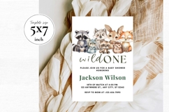 Baby Shower Invitation Template 291 Product Image 2