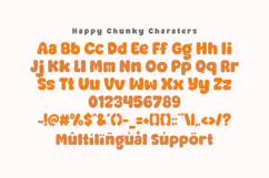 Happy Chunky - Groovy Bubble Font Product Image 2