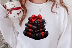 Gothic Christmas Clipart Sublimation, Gothic Christmas Product Image 2