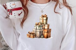 Hand Drawn Cozy Christmas Clipart, Christmas PNG Product Image 2