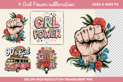 Girl Power sublimation Bundle PNG Product Image 3