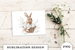 Watercolor Easter Bunny png Product Image 2