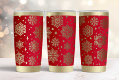 20oz Tumbler laser svg wrap|Christmas Snowflake svg Product Image 3