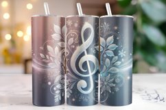 Christmas Music Tumbler Wrap | Sublimation | Tumblers Product Image 1
