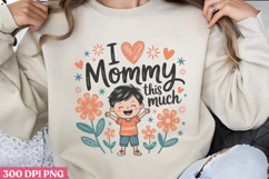 Floral Mama Mom Sublimation PNG Product Image 1