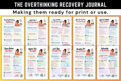 The Overthinking Recovery Journal Product Image 2