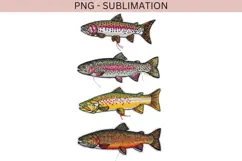 Fishing png design for T-shirts Product Image 2