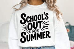 School&#039;s out for summer svg | Summer Svg | Shirt Svg Product Image 1