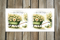 Vintage Spring | 4 Flower Sublimation Mug designs P Product Image 2