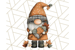 Thanksgiving Gnome Clipart PNG Cute Fall Gnomes, Gnome Png Product Image 2