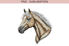 Horse head png design for T-shirts Product Image 2