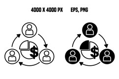 Profit Share Icons Product Image 1