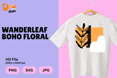 Wanderleaf Boho Floral Monogram Product Image 1