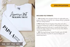 A promise kept SVG - Father's Day Sleeve T shirt Design Product Image 2
