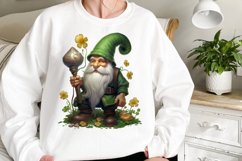 St Patricks gnome Clipart, St. Patrick&#039;s Day Clipart Product Image 2