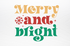 Retro Christmas Tshirt SVG Product Image 2
