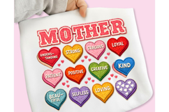 Mother's Day PNG, She is Mom PNG, Faux Yarn Mama PNG, Mother Product Image 7