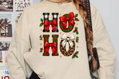 Leopard Plaid Holiday Sublimation, Christmas Png Product Image 4